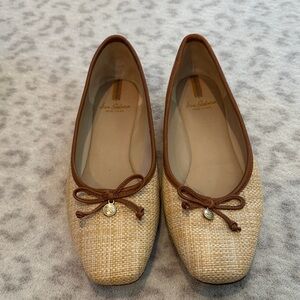 Sam Edelman raffia ballet flat